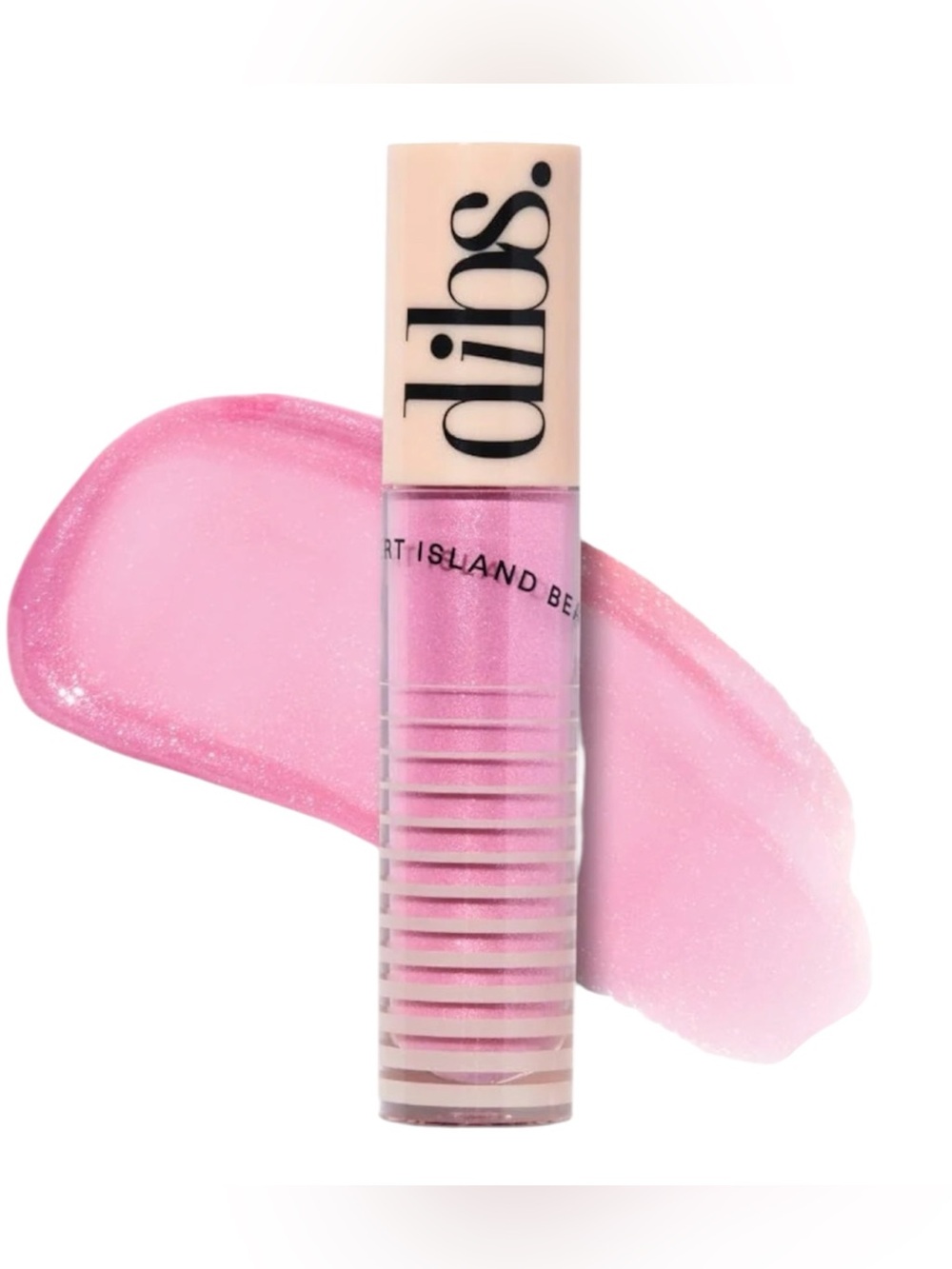 Dibs Go To Glossy Balm Rock Candy - Pinky Lavender Shimmer
